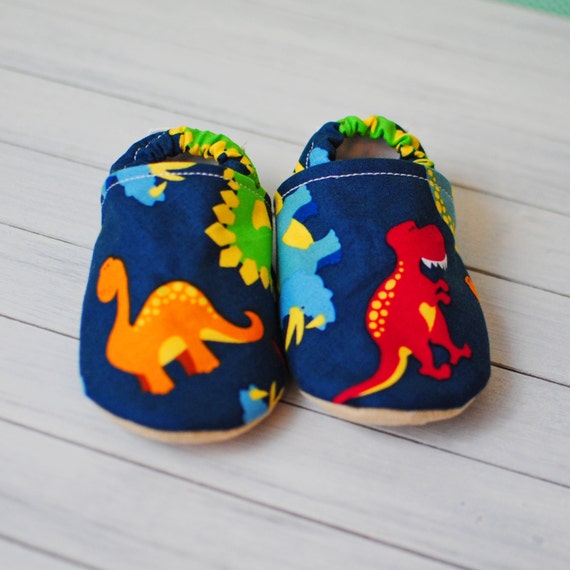 Items similar to Dinosaur Baby Shoes on Etsy