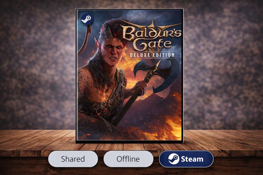 Baldurs Gate 3 Delux3 Edition | Steam PC | Global | PDF | Instant