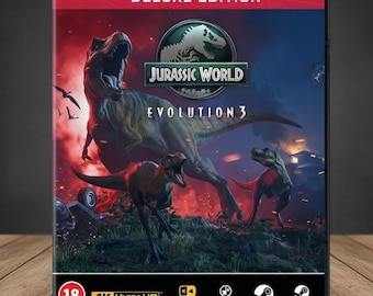 Jurassic World Evolution 3 D3luxe Edition | Weltweit | Steam PC | Kein Code | Offlne | Sofortige Lieferung