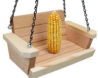 Ear Corn Feeder Fence Pole Mount Outdoor Corn Feeder Etsy