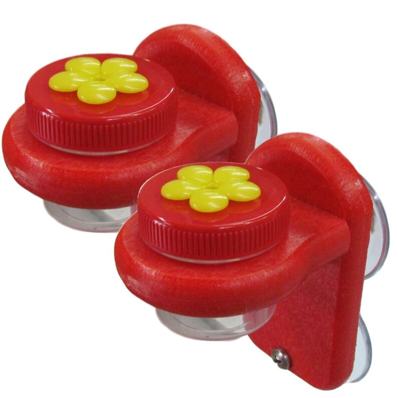 JCS Wildlife Nectar DOTS Window Hummingbird Feeder - Thumbnail 4