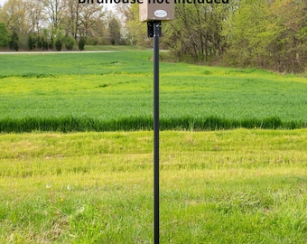 Universal Mounting Pole Kit: Rust-Resistant Bird House & Feeder Post