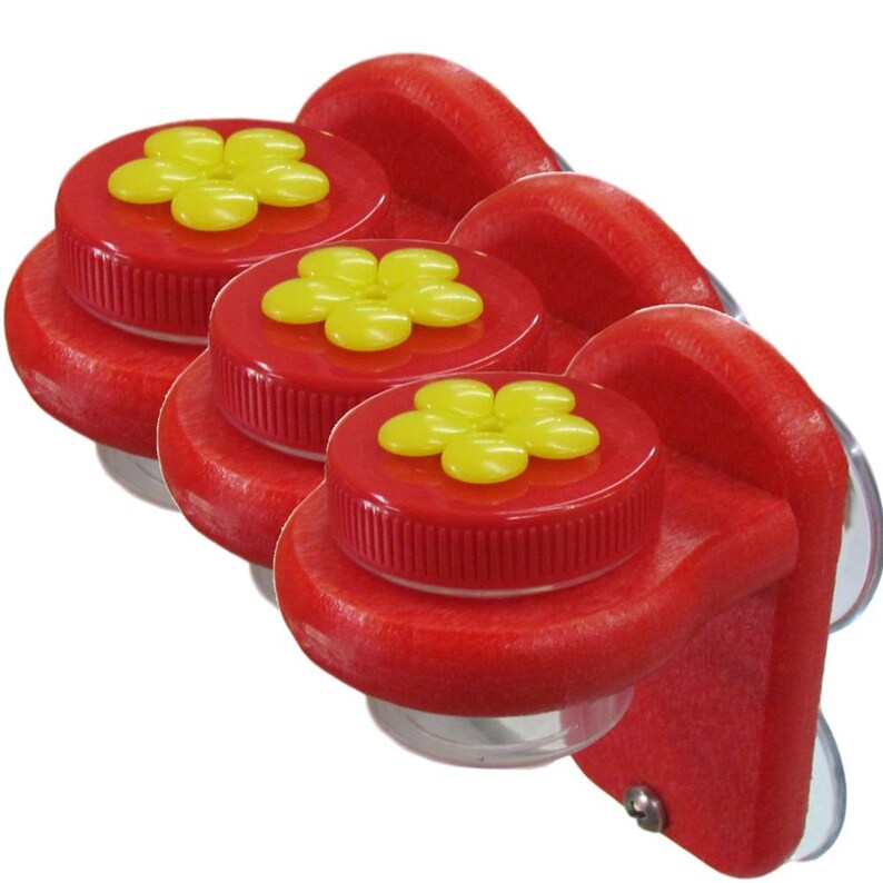 JCS Wildlife Nectar DOTS Window Hummingbird Feeder - Thumbnail 2