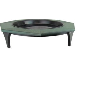 JCs Wildlife Ground Garden Poly Lumber Low Profile Bird Bath 16&quot;
