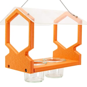 JCS Wildlife Geometric Hanging Oriole Feeder