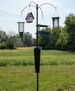 Sequoia Squirrel Proof Pole System with 4 Hanging Stations - Hang Bird Feeders, Birdhouses, and more! 