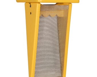 JCS Wildlife Recycled  Poly Lumber V Goldfinch Thistle Nyjer Feeder 12" With Roof