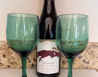 Verres à vin verts Libbey Juniper (lot de 2)
