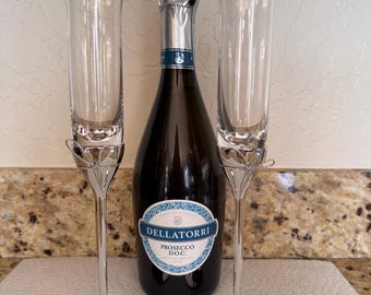 Flûtes à champagne pour grillage Love Knots Vera Wang for Wedgwood, (lot de 2)