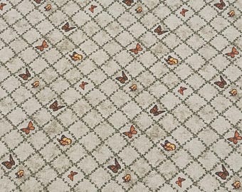 ウェア Michael B Michael Miller Butterfly Trellis CX8826 100% Cotton Quilting