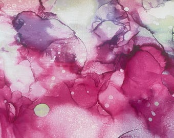 Modern Love By Northcott Wild Berry 100% Cotton Fabric 44&quot; wide