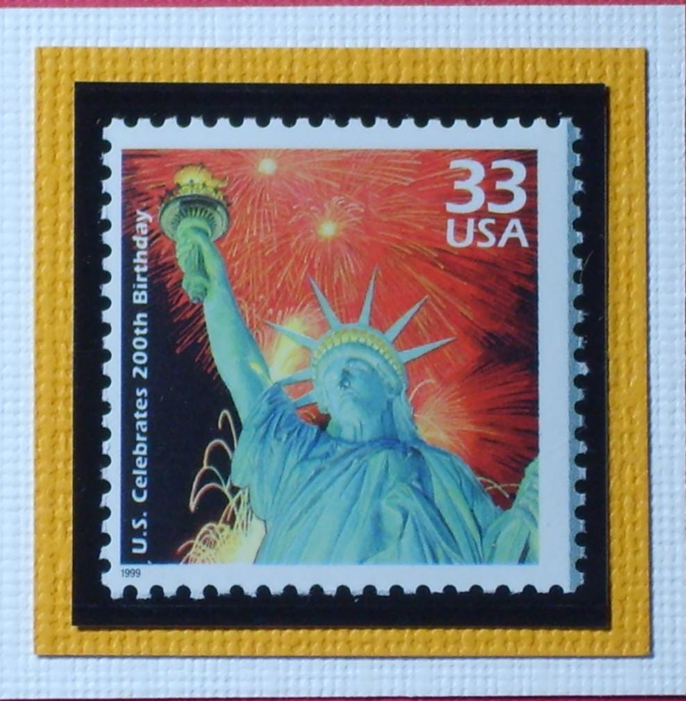 5 Stamps US Celebrates 200th Birthday - Celebrate the Century, the