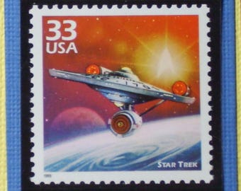 Five 33c Star Trek Stamps .. Unused US Postage Stamps .. USS