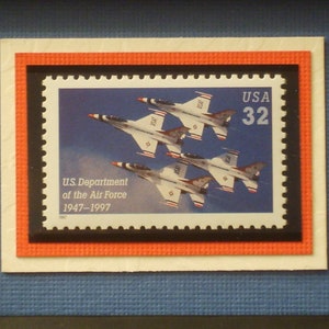 Salute to the Air Force Framed Postage Stamp Version 2 No. 3167 image 1