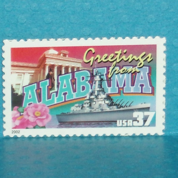 Alabama Stamp Etsy