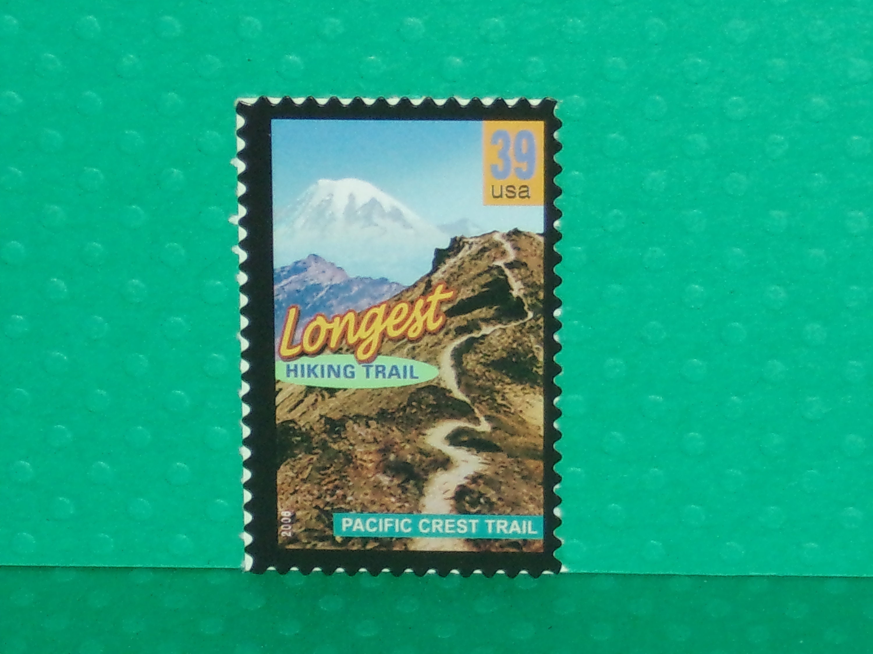 10 Hiking Forever Stamps Nature Hike Mountain Waterfall Backpacking Trail  Postage Stamps for Mailing