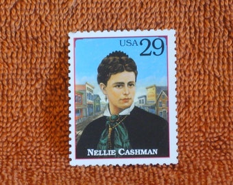 Fünf Vintage 1994 29c Legends of the West Briefmarken - Nellie Cashman- Nr. 2869k
