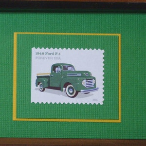 Klassische Pick Up Trucks gerahmt Stempel - 1948 Ford F-1, Nr. 5103