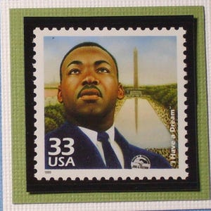 Five - Dr. Martin Luther King, Jr. Stamps- I Have a Dream - Celebrate the Century -  No. 3188a