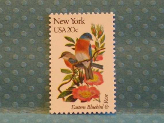 アメリカ合衆国の切手 state birds and flowerBirds in the Garden