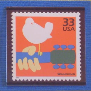 Woodstock - Vintage Celebrate the Century Stamp of the 60&#39;s - No. 3188b