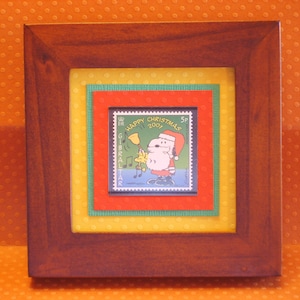 Peanuts Weihnachtsstempel 2001 aus Gibraltar - Ringing the Bell