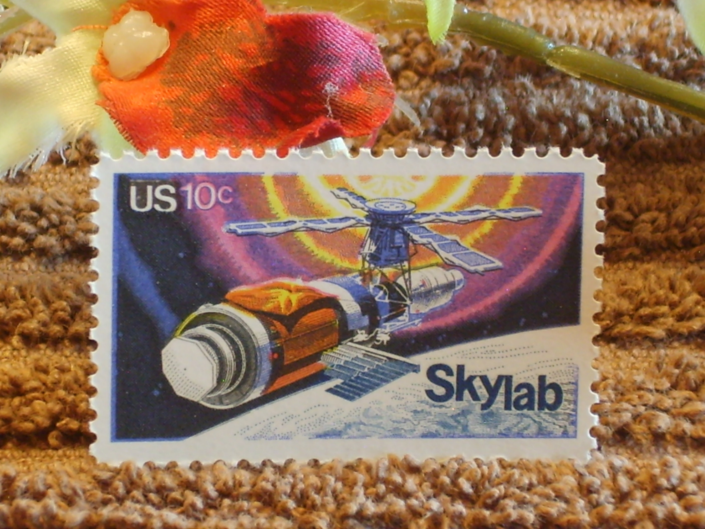 20 Vintage United States Postage Stamps - Skylab - 1529 - Space Stamps- Postage Stamps for Mailings, Invitations - Scrapbooks, Scout Project