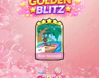 Monopoly Go 5 Star Golden Blitz - River Serenade Set 22