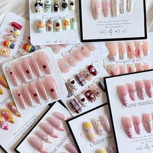 Lucky Scoop Nails - Etsy