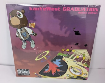 Kanye West , Graduation , Vinyl LP Record Framed and Ready to Hang