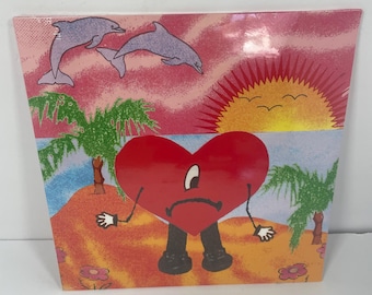 Bad Bunny Un Verano Sin Ti yellow vinyl 2 LP new