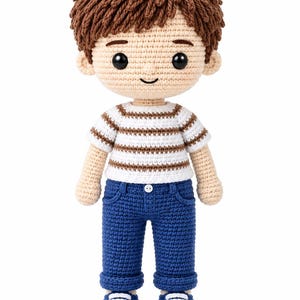 Crocheted Boy Doll Pattern (English) (Digital Download)