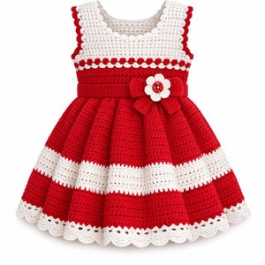 red dress 0 3 months 0-3 Months Baby Girl Dress Set, Crochet Dress, Baby Shower Gift, Baby Gift, Infant Clothes