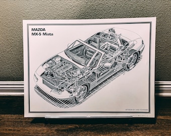 1989-2005 NA/NB Miata TARGA Hardtop - 3d Print Files - Etsy Canada