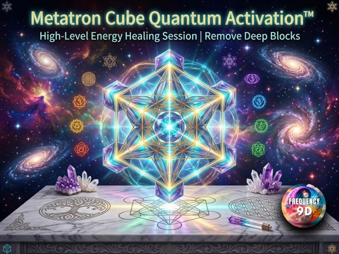 Metatron’s Cube Energy Clearing | Deep Transformation Process ...
