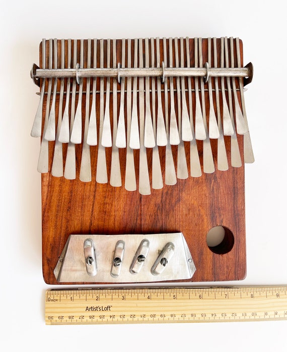 LingTing Electric Kalimba, 17 Keys Thumb Piano With Pickup, Africa Mbira  Instrument