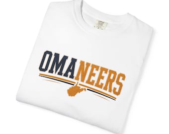 Camiseta de béisbol de los OmaNeers de Virginia Occidental / Serie Mundial Universitaria de Omaha
