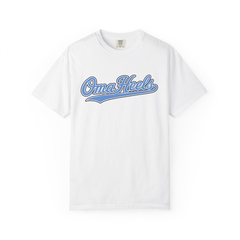 OmaHeels North Carolina Tar Heels Baseball T-Shirt | College World Series Omaha image 2