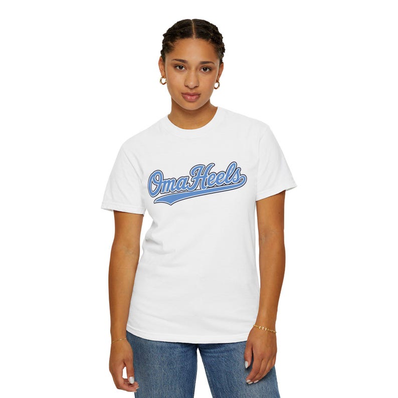 OmaHeels North Carolina Tar Heels Baseball T-Shirt | College World Series Omaha image 4