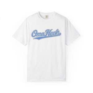 Camiseta de béisbol OmaHeels de los Carolina del Norte Tar Heels / Serie Mundial Universitaria / Omaha imagen 1