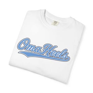 Camiseta de béisbol OmaHeels de los Carolina del Norte Tar Heels / Serie Mundial Universitaria / Omaha imagen 2