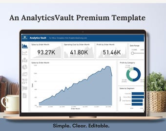 Nexus Pro Power BI Template | Executive Analytics Dashboard, Data Visualizations (PBIX Download)