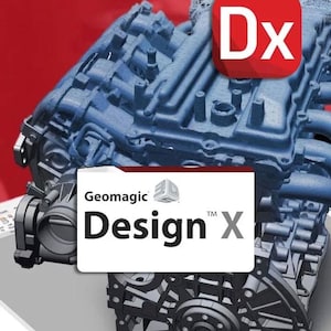 Geomagic Design X 2024 / Soluciones profesionales de escaneo 3D / Software de ingeniería inversa para PC Windows