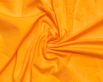 Goldenrod Yellow Lux Cotton Spandex Jersey