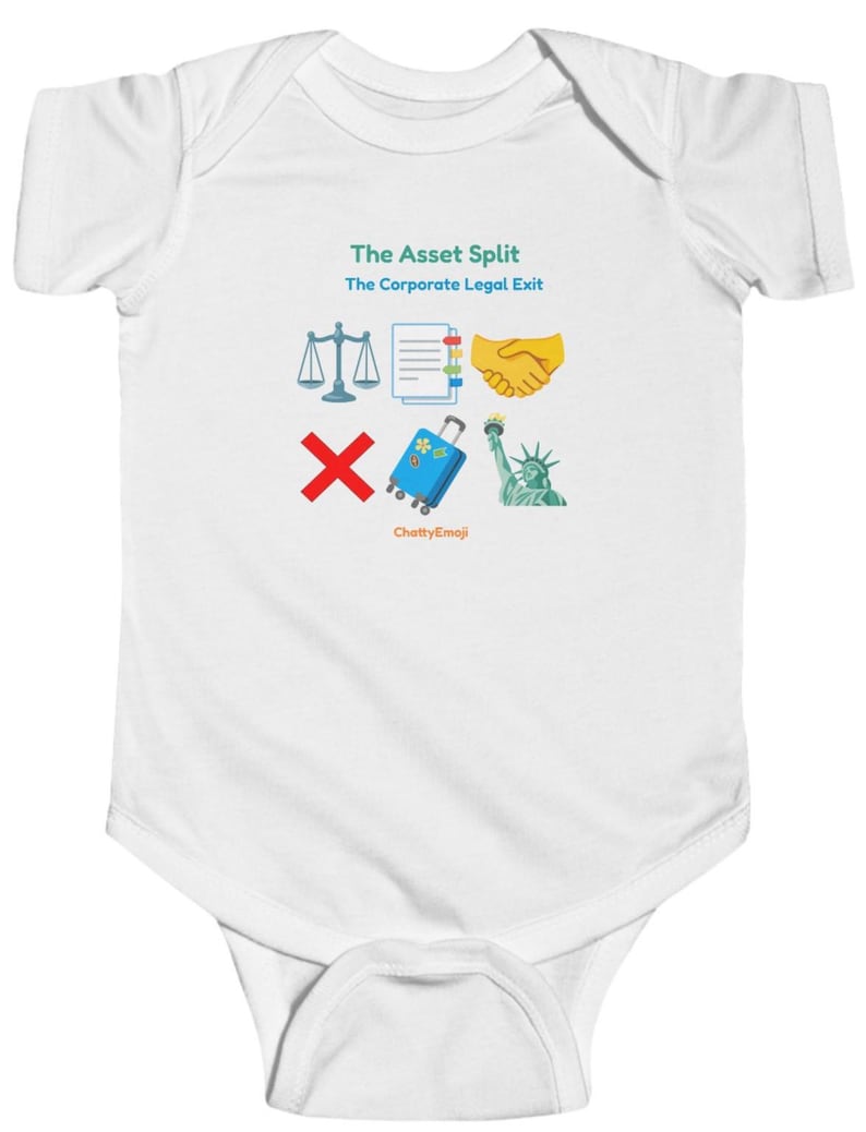 Body bébé avec message emoji ludique - The Asset Split image 1