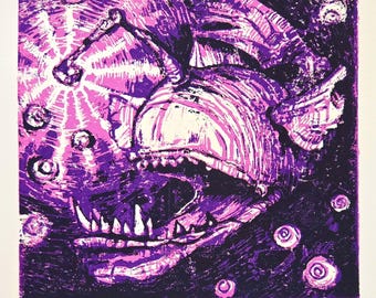 FSH - Impression linogravure -