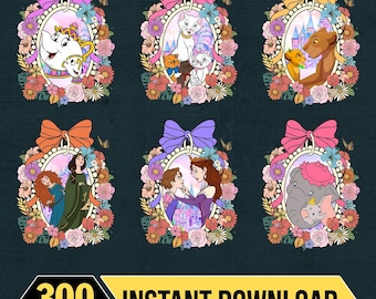 Descarga digital de Disneyland "La mejor mamá del mundo", paquete de imágenes prediseñadas de mamás con animales adorables, paquete de imágenes PNG para el Día de la Madre, imágenes PNG de la familia de dibujos animados de Disneyland, regalo para mamá.