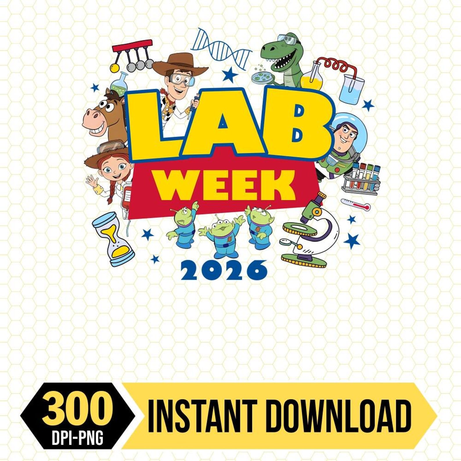 Aliens Toy Story Lab Week 2026 File, Lab Week Story 2026 File, Toy ...