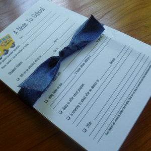 Note To School Notepads | Addison Lane Novelties