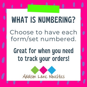 Custom Designed 2-Part Carbonless Order Forms in our Half Size 8.5 x 5.5 Printed in Booklet Form Use Logo for Business Receipt Book image 8